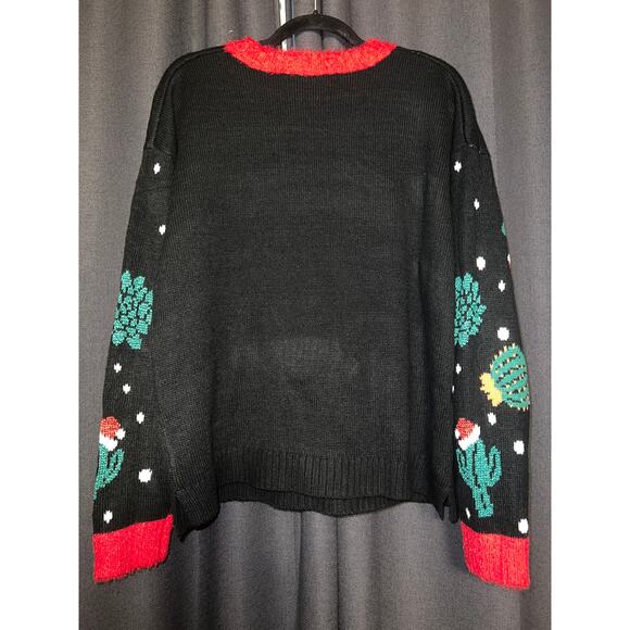 Ugly Christmas Sweater Xmas Size Large Llama - Picture 3 of 3